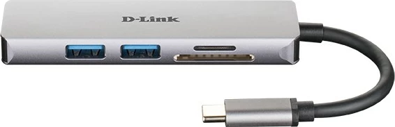 Adapter D-Link DUB-M530, USB 3.2 Gen 1 Type-C, 4K Ultra HD, Alumini