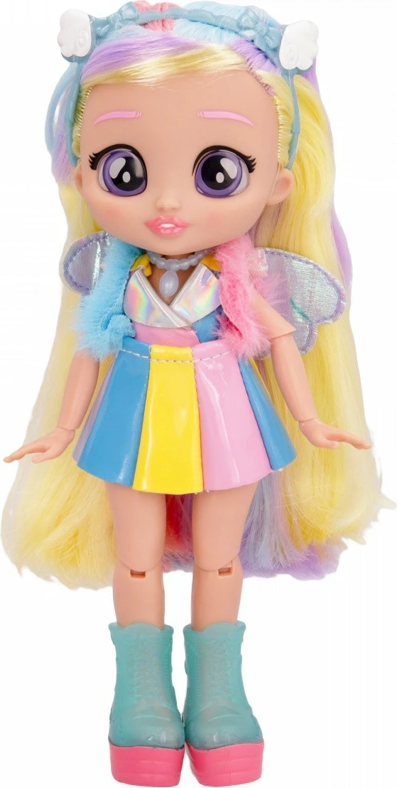 Kukull Cry Babies BFF Actress Jenna, Tm Toys, 20cm, shumëngjyrëshe