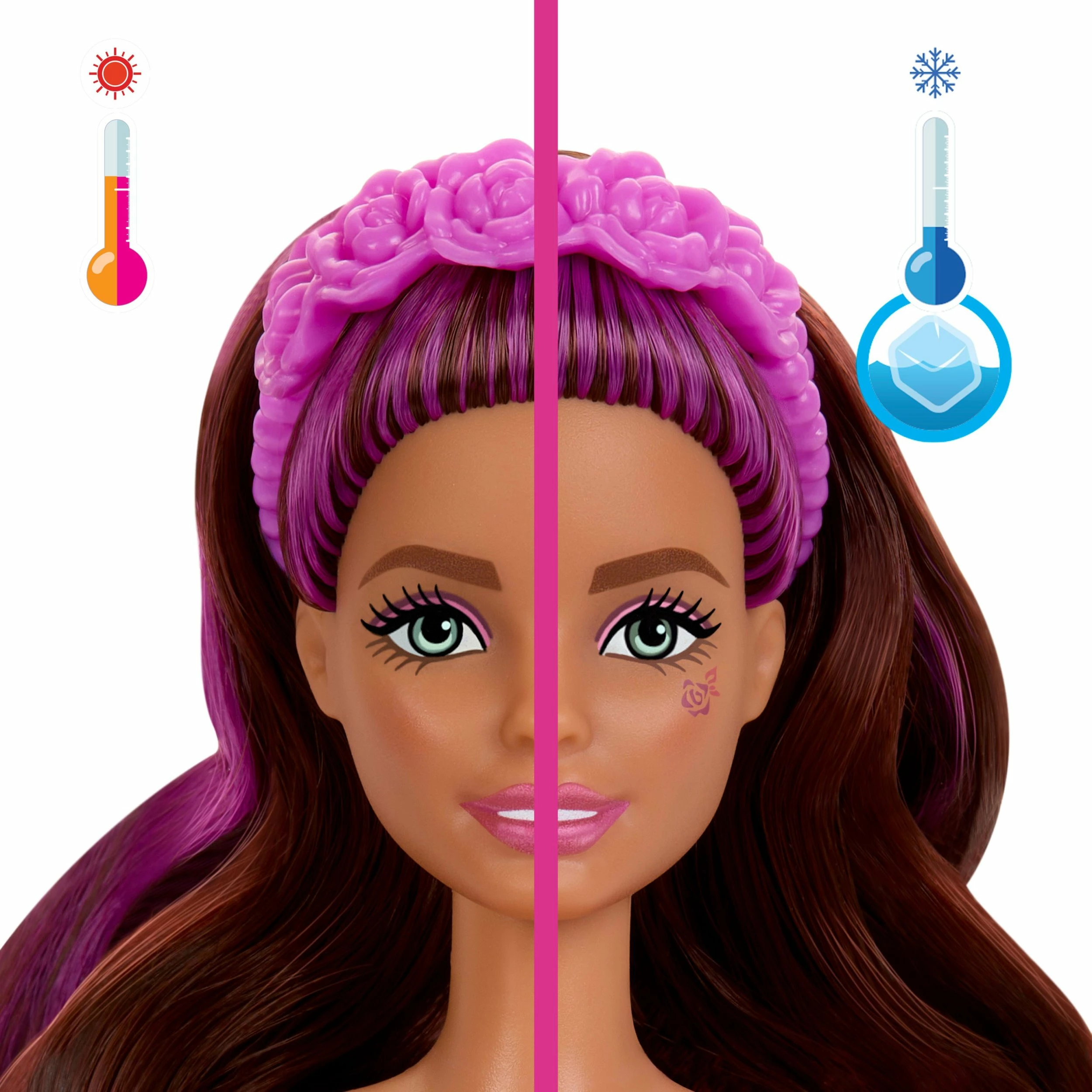 Kukull Barbie Mattel Color Reveal Ballet Series HRK17, set me aksesorë (6 surpriza)