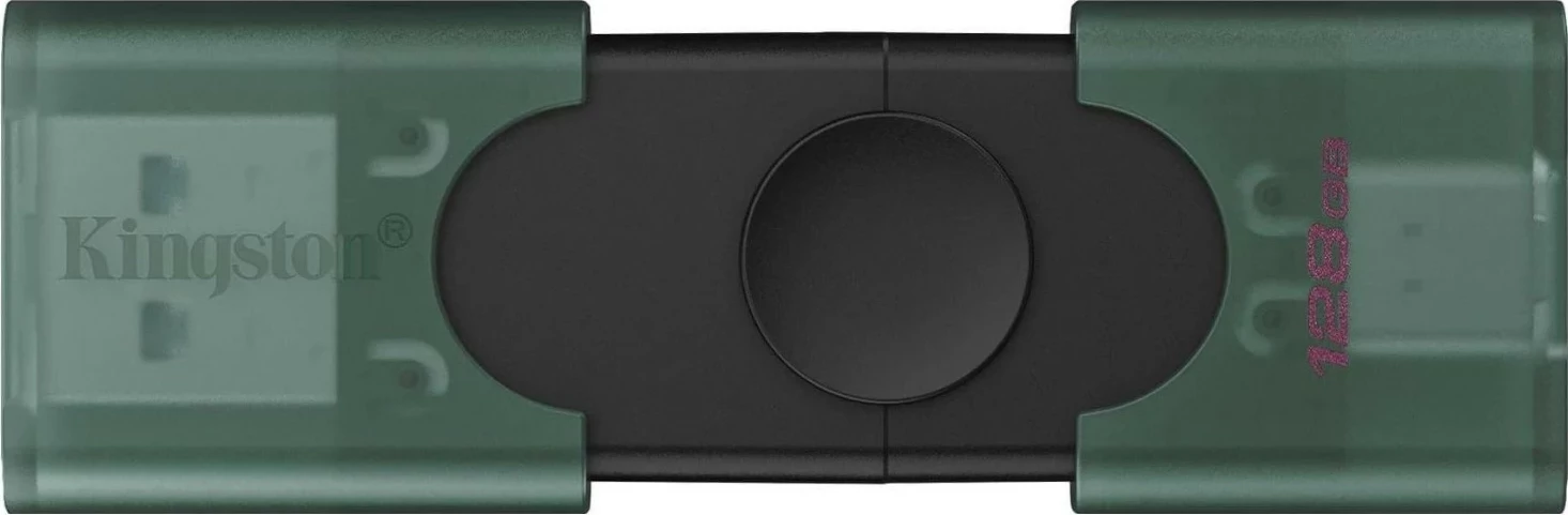 USB memorje Kingston DataTraveler Duo G2 128GB, USB-A/USB-C, e gjelbër