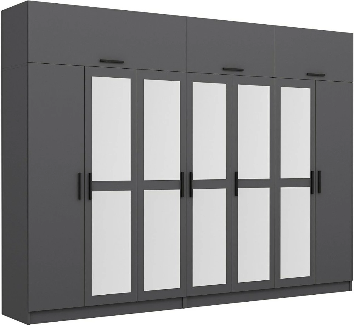 Dollap Skye Decor, ngjyrë antracit, 5284