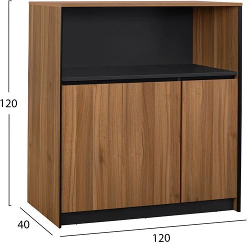 Kabinet profesional për zyre Supreme 120x40x120 FH2358