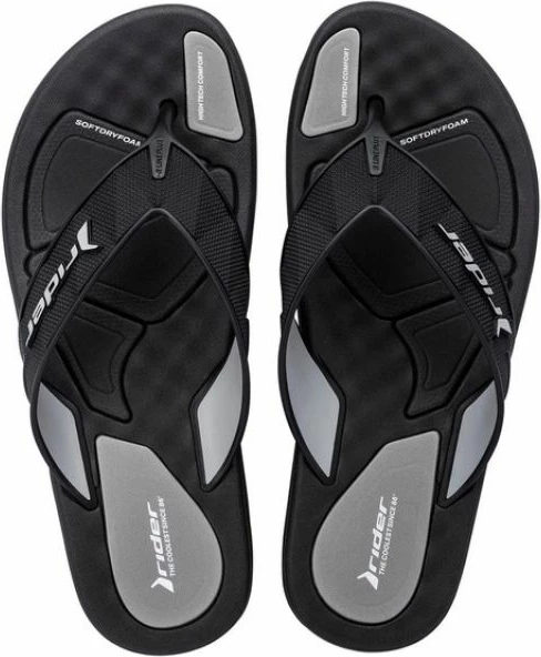 Flip-flop për meshkuj Rider, të zeza