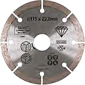 Disk prerës diamantik Stanley STA38107 125 mm, segmentuar, prerje e thatë