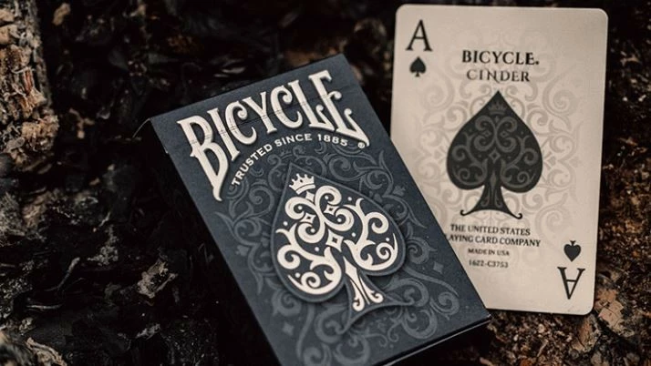 Letra loje Bicycle Cinder Cards, model 94655, për të gjithë, gri