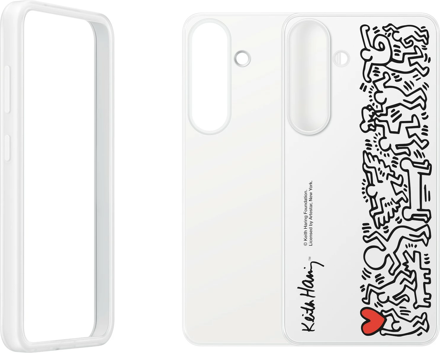 Mbështjellës Samsung EF-MS931, Galaxy S25, 15.8 cm (6.2"), Multicolour, Bardhë