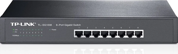Switch TP-Link TL-SG1008, 8x porte LAN, i zi 