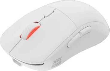 Maus wireless Genesis Zircon XIII Custom RGB, 26000 dpi, 7 butona, e bardhë