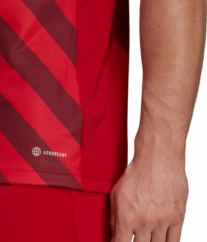 Fanellë për futboll adidas për meshkuj, e kuqe