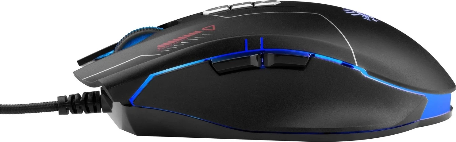 Set i lojërave A4-Tech Bloody B1700, tastierë + maus + mbështjellëse, me dritë RGB