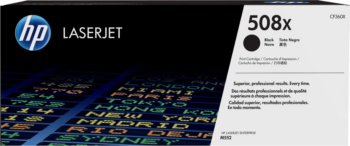 Toner, HP, 508X CF360X, rendiment 12500 faqe, i zi