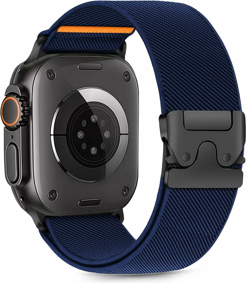 Rrip najloni për Apple Watch Tech-Protect Nylon Clasp, 44/45/46/49 mm, Kaltër