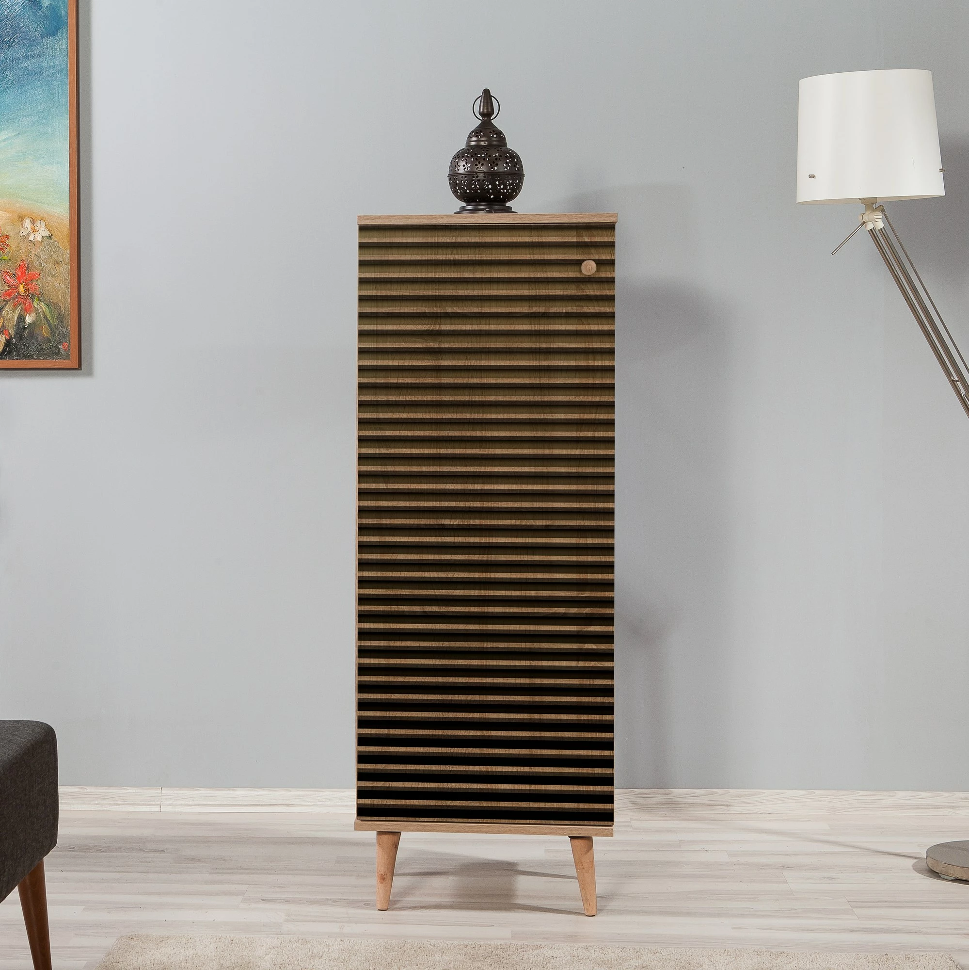 Dollap për këpucë Hanah Home, Filinta-220, ngjyrë lisi Sonoma