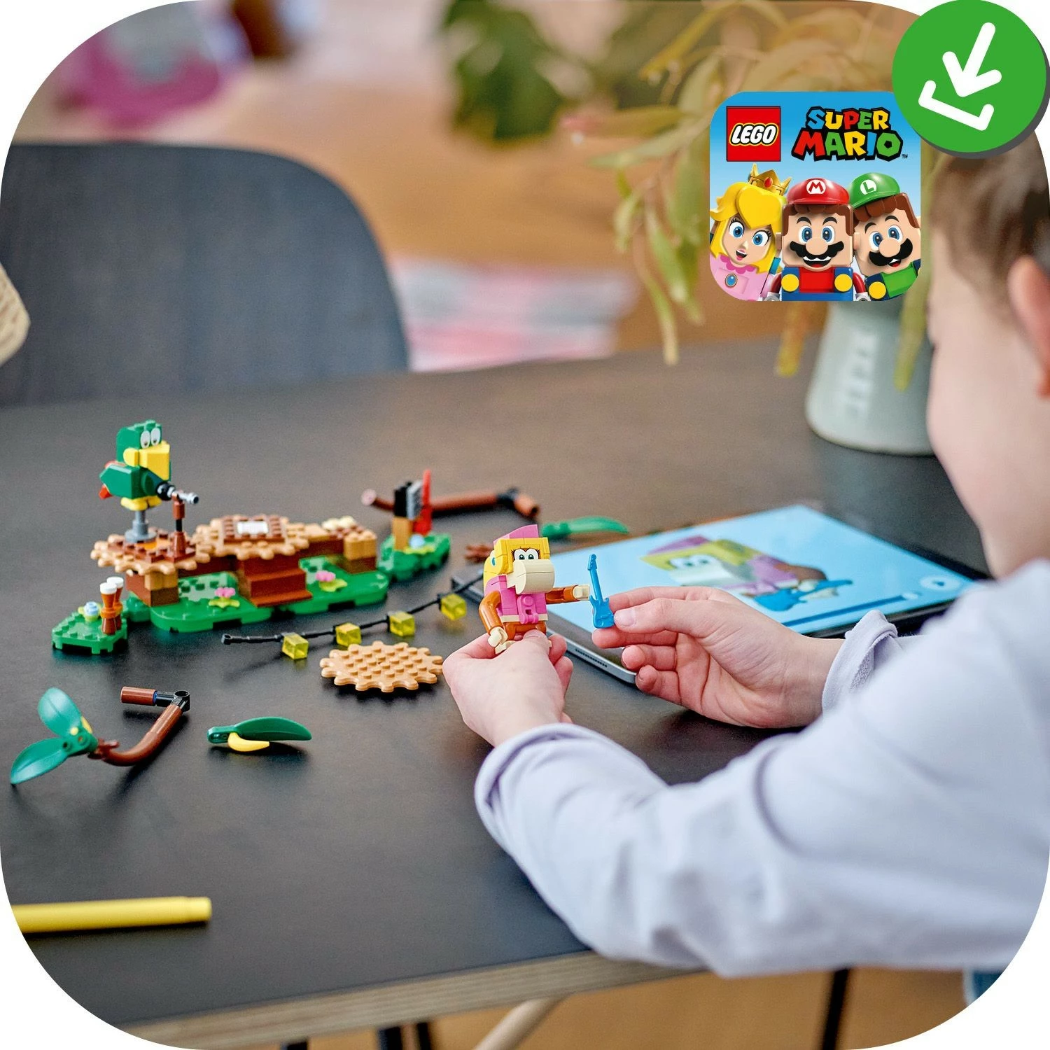 Set ndërtimi LEGO Dixie Kong's Jungle Jam, 174 pjesë, shumëngjyrëshe