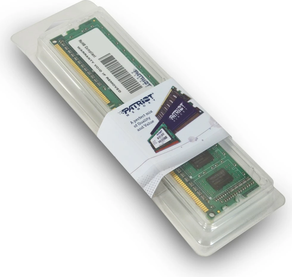 RAM Memorje Patriot DDR3 4GB, 1333MHz, CL9, PSD34G133381