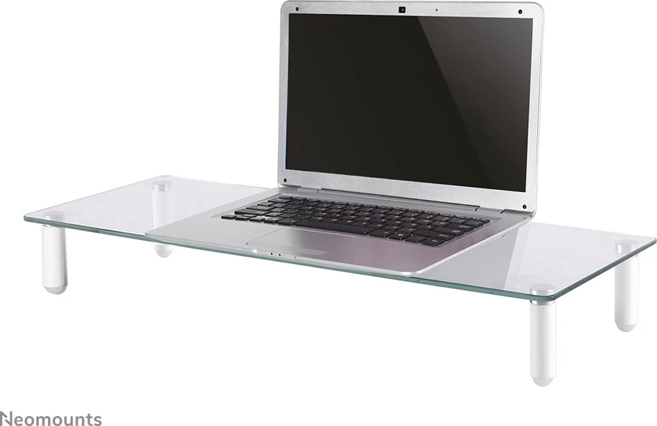 Ngritës monitori/laptopi Newstar NSMONITOR10, universal, xham, 25 kg, i zi