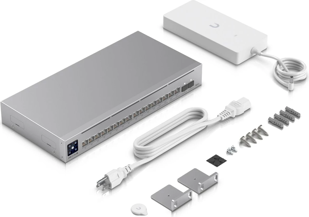 Switch Ubiquiti Pro Max 16 PoE Managed L3 Gigabit Ethernet, Gri