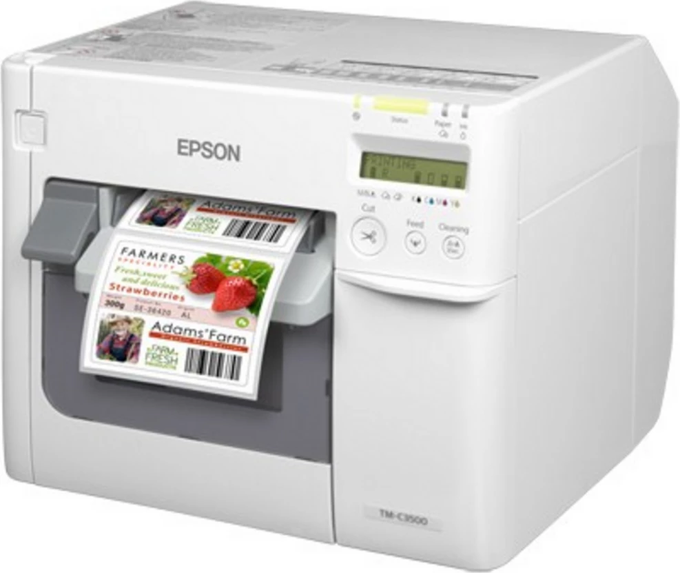 Printer etiketash Epson TM-C3500 C31CD54012CD e bardhë
