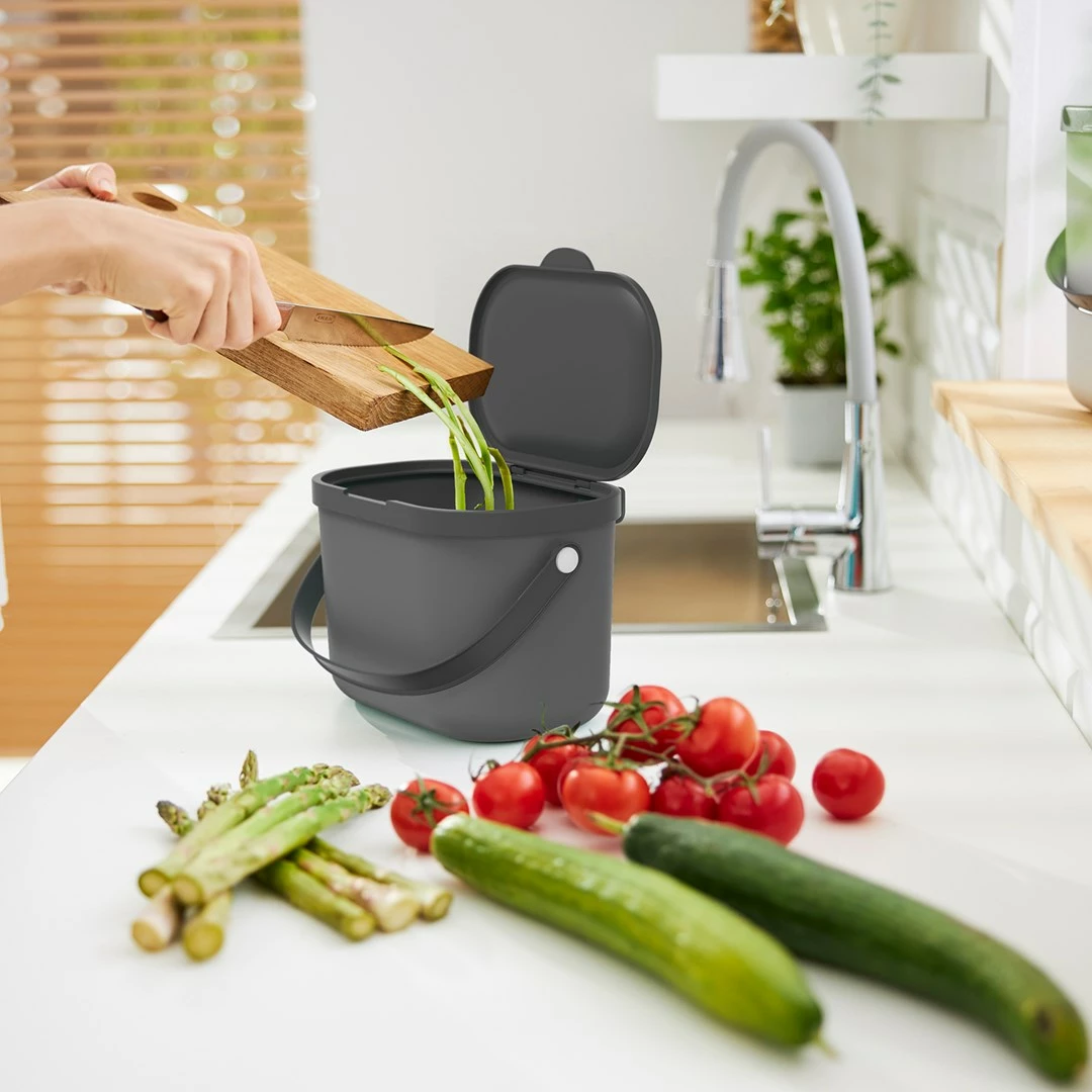 Kontejner për ndarjen e mbeturinave Rotho Albula, Anthracite