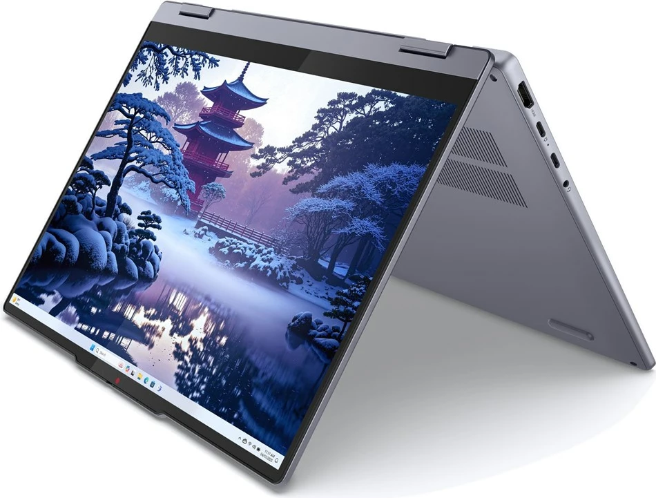 Laptop Lenovo IdeaPad 5 2-in-1 14IRH9, Intel Core i5-13420H, 16GB RAM, 512GB SSD, 14" OLED Touch, Luna Grey