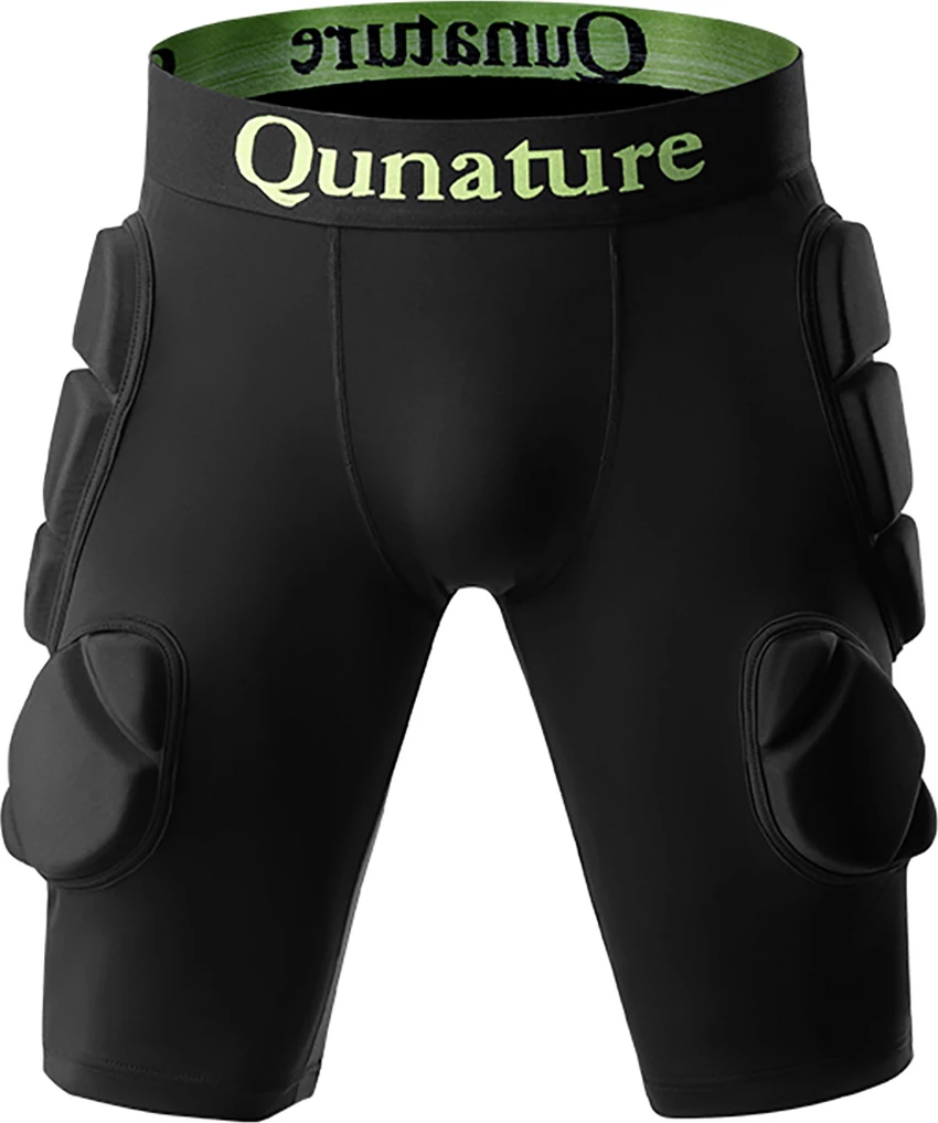 Shortse mbrojtëse ijeve Qunature Ski Advanced L, EVA, të zeza