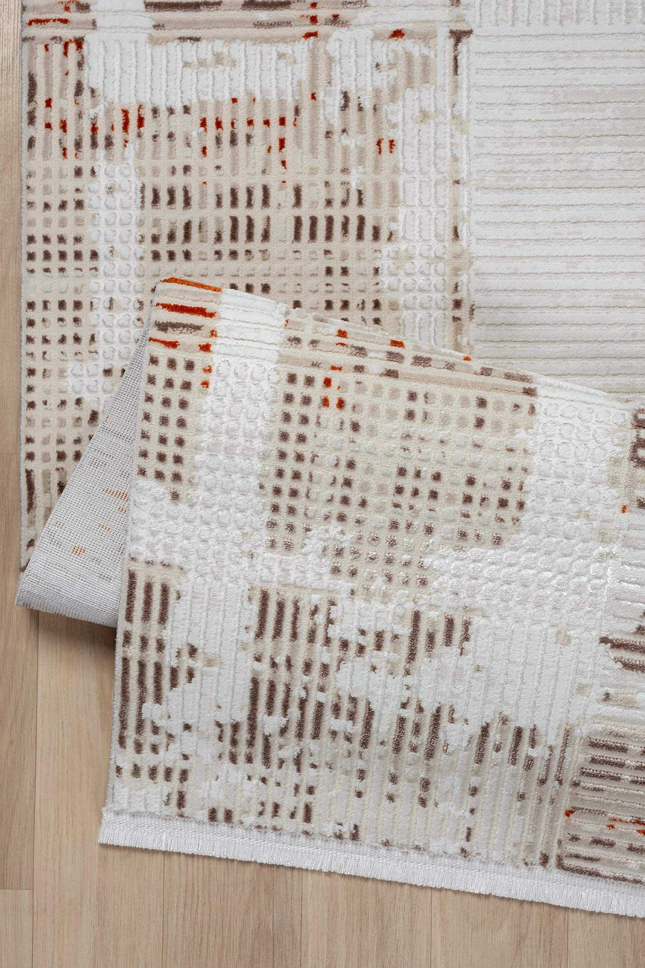 Qilim Conceptum Hypnose, Elex 5202, 100x200cm, ngjyrë bezhë