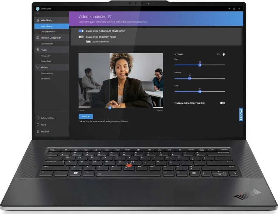 Laptop Lenovo ThinkPad Z16, 16", AMD Ryzen 9 PRO 7940HS, 64 GB RAM, 1 TB SSD, AMD Radeon RX 6550M, Gri