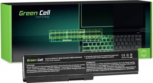 Bateri Green Cell TS03 për laptop Toshiba Satellite 