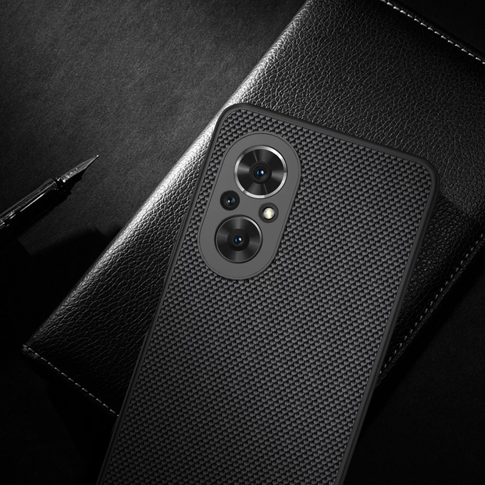 Mbështjellës Nillkin Textured Case për Honor 50 SE, najlon, i zi