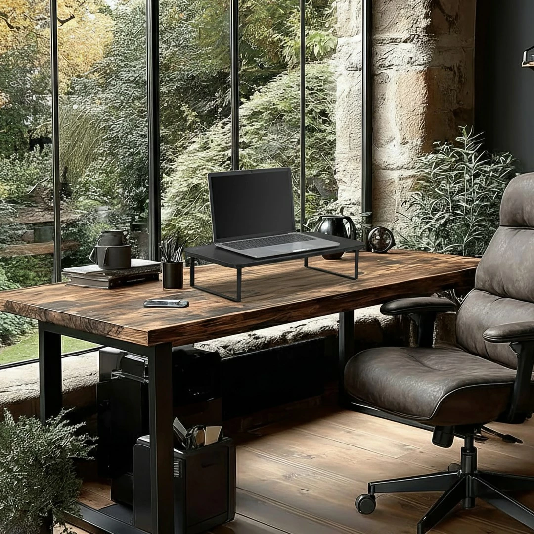 Mbajtës monitori/laptopi Maclean MC-933, deri 32", 20 kg, i zi