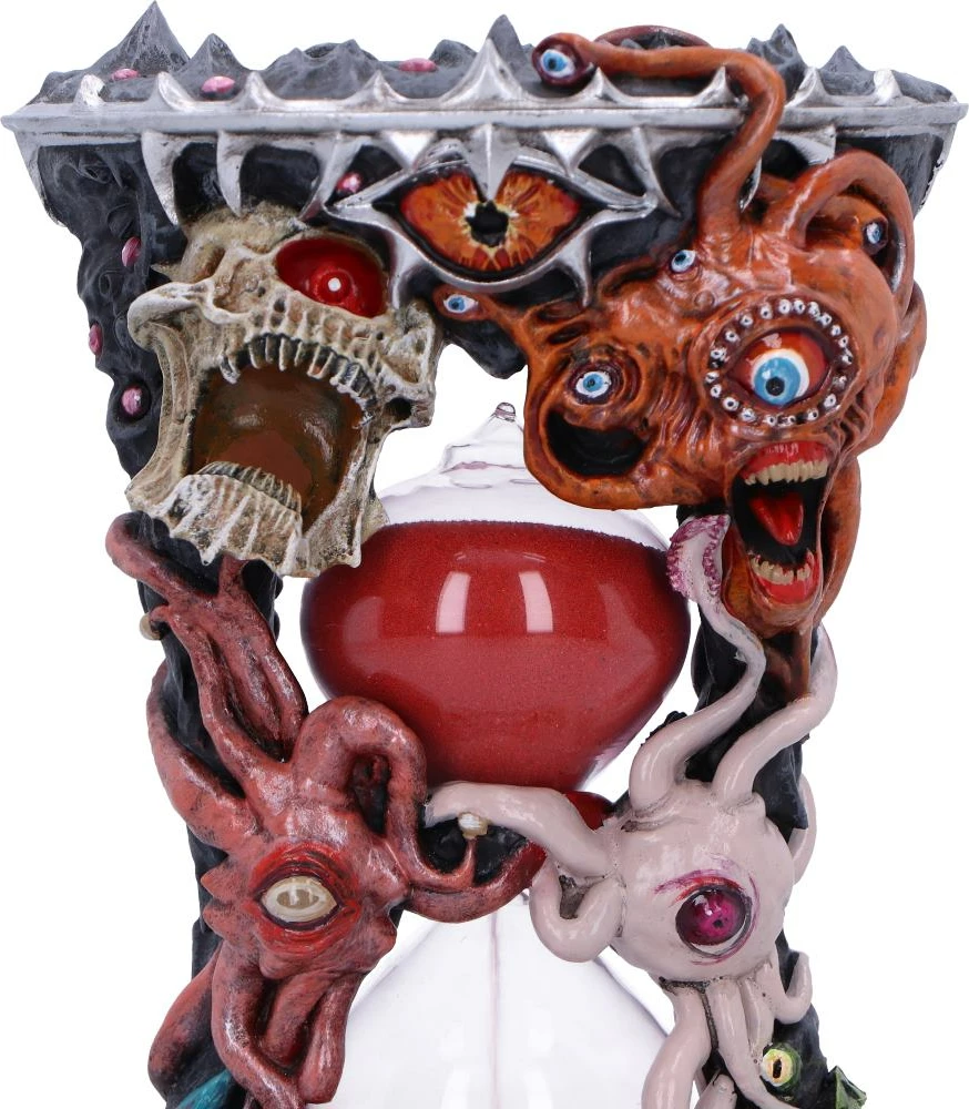 Kohëmatës me rërë NEMESIS NOW Dungeons & Dragons Beholder, 1 minutë, 18.5 cm, rrëshirë, rërë e kuqe, kuti dhurate