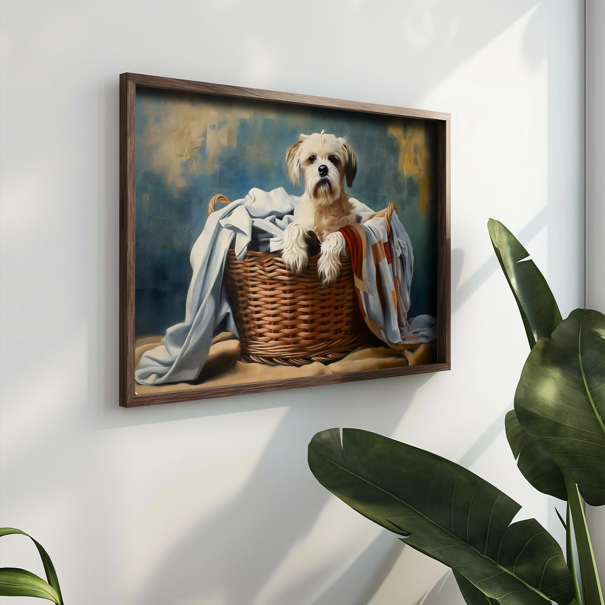 Pikturë dekorative me kornizë MDF, shumëngjyrëshe, Wallity, GE147-L