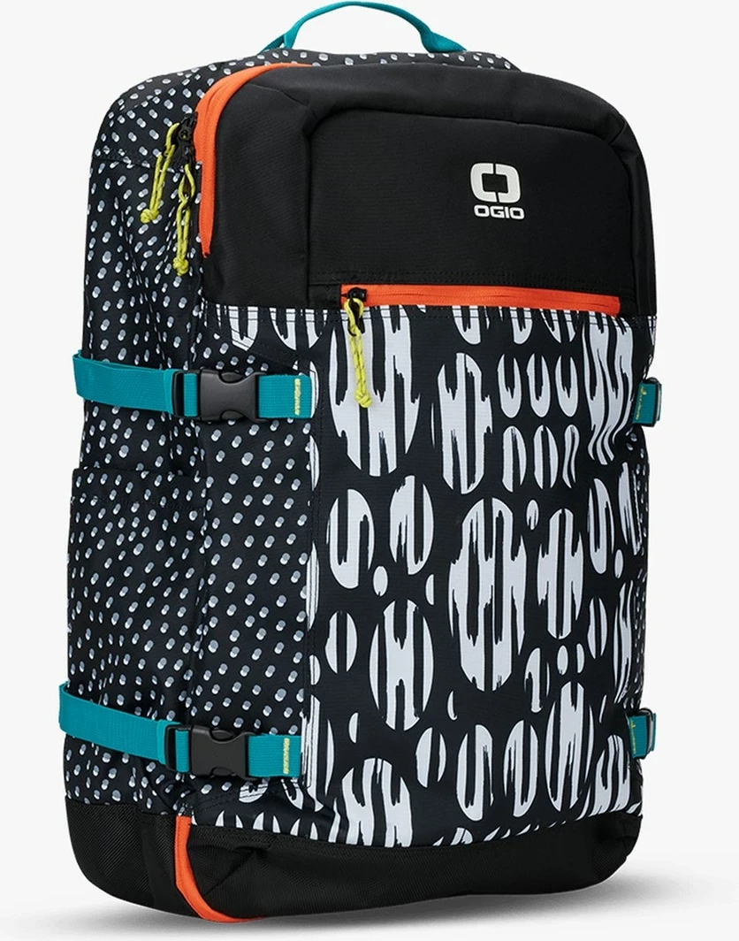 Çantë shpine OGIO Alpha Venture Safari A20195_Q04, 16", e zezë me motive