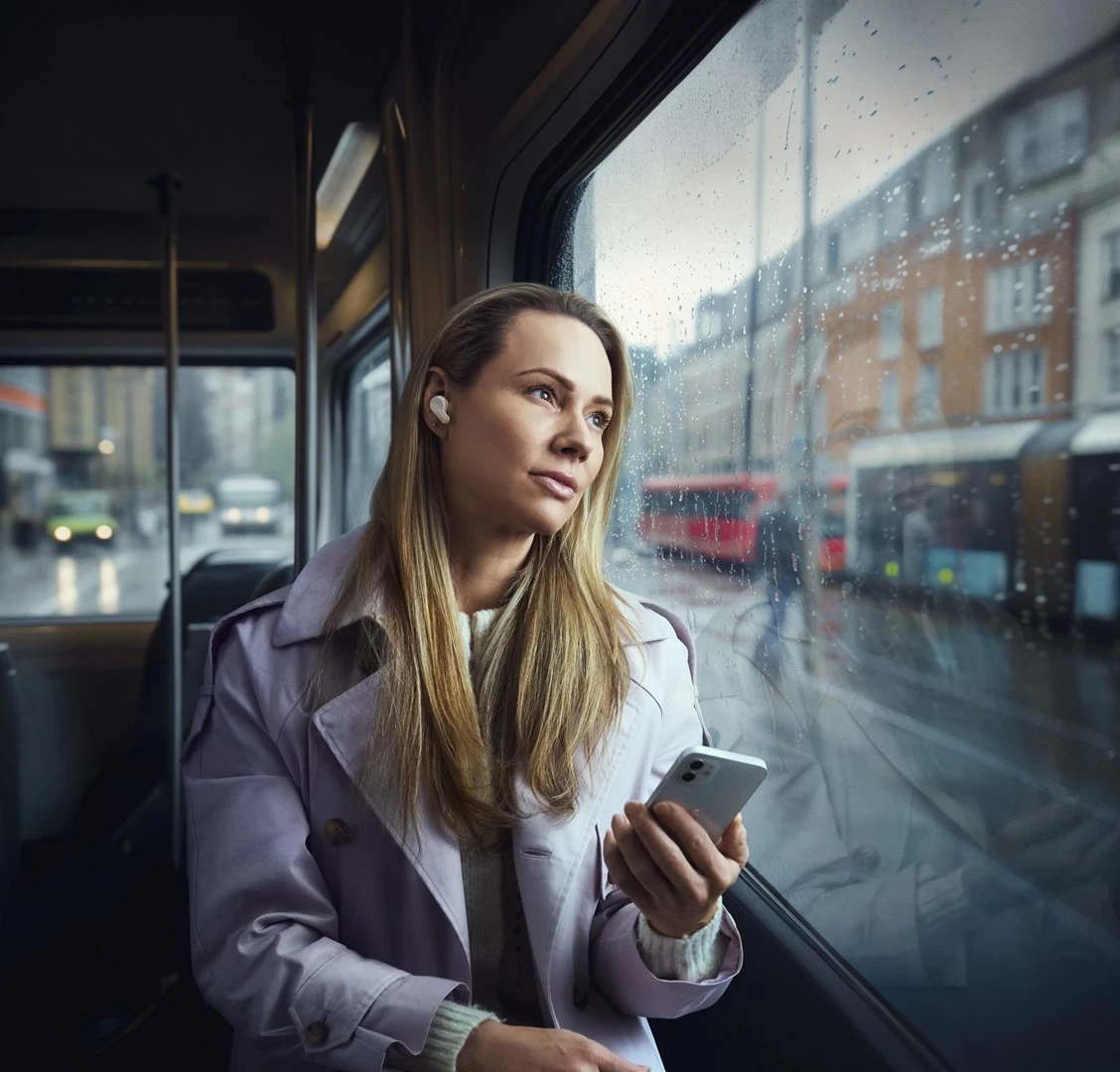 Kufje EPOS ADAPT E1TWS, True Wireless, Bluetooth 5.3, Bardhë