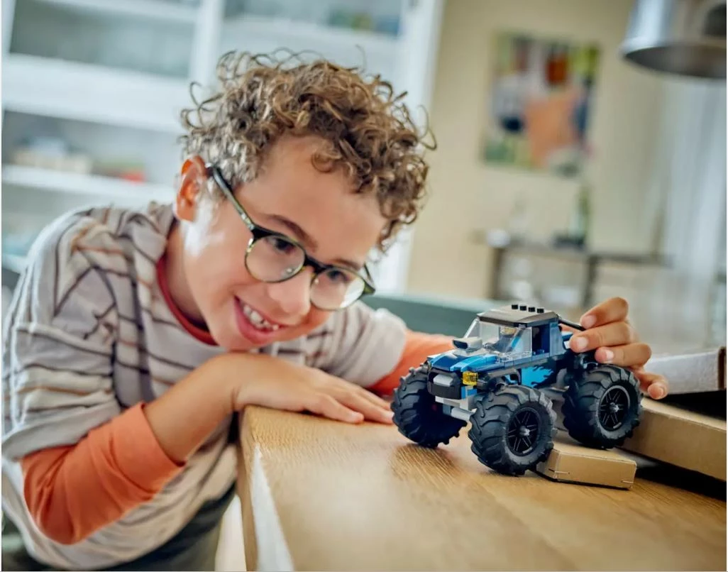 Set LEGO City Monster Truck 60402, 148 pjesë, Blu