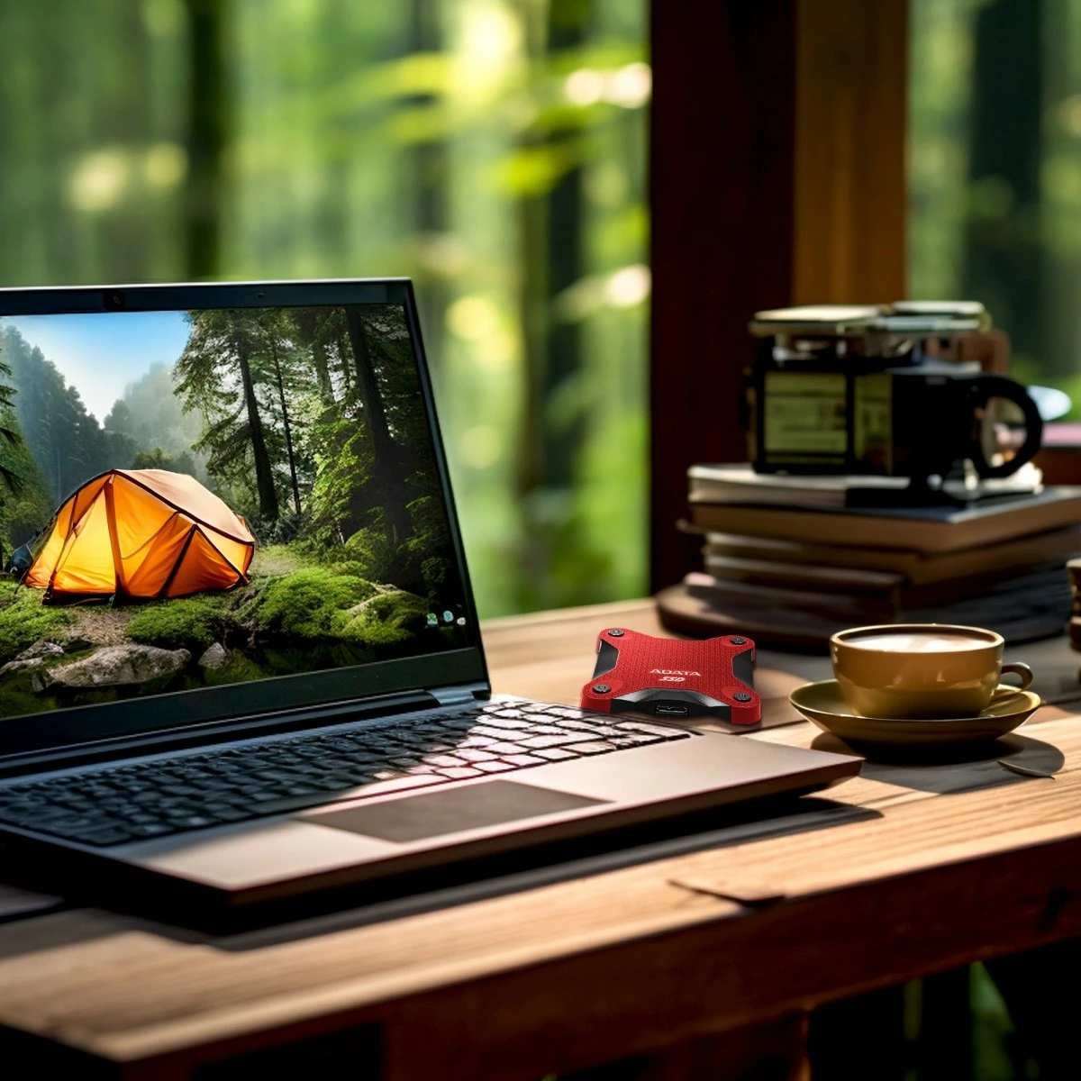 SSD i jashtëm Adata SD620, 1TB, USB 3.2, Kuq