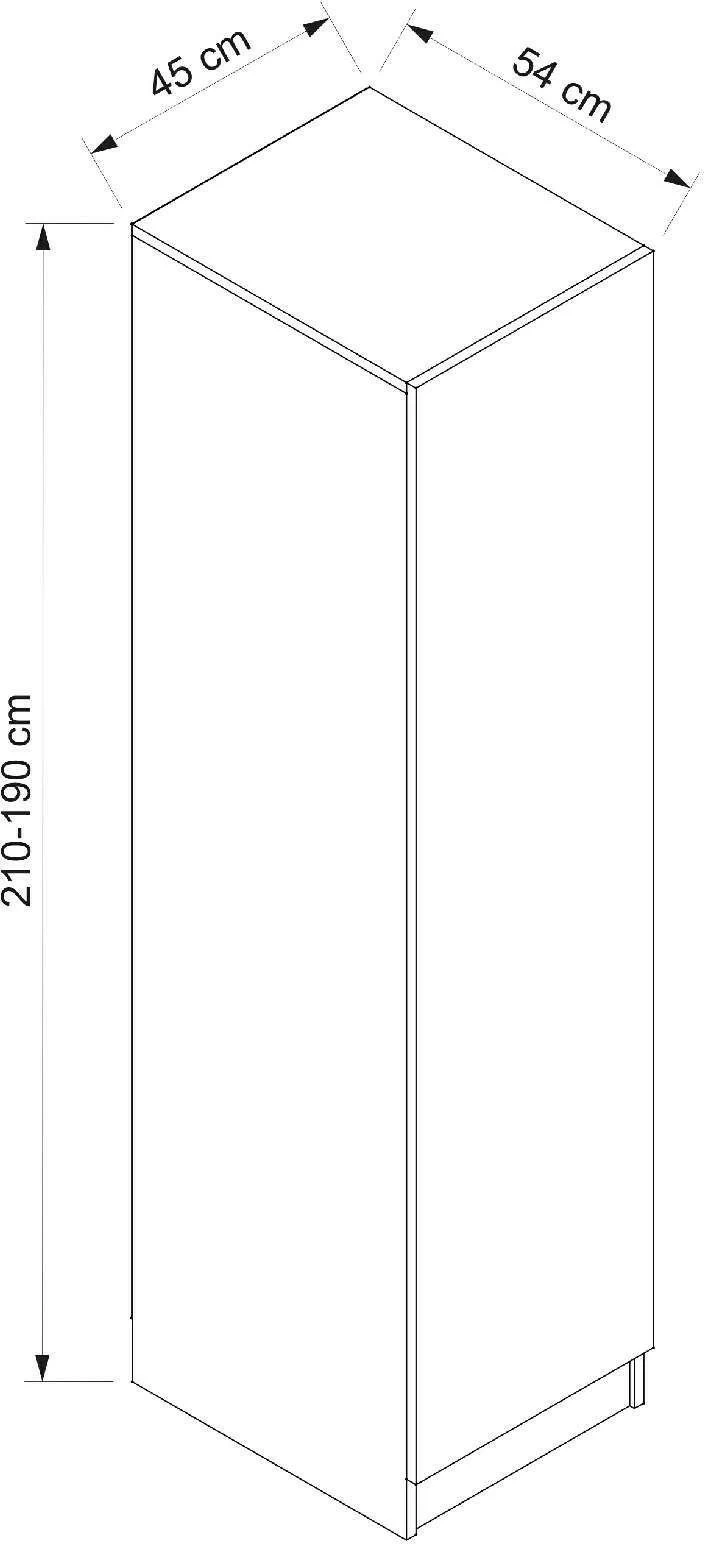 Dollap Skye Decor, i bardhë, Minar Kale - 8749