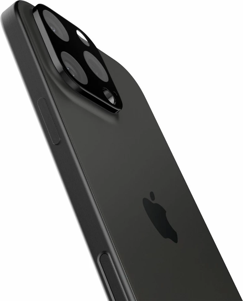 Mbrojtës lentesh kamere Spigen Optik.TR (xham i temperuar 9H) për iPhone 14 Pro/14 Pro Max/15 Pro/15 Pro Max/16 Pro/16 Pro Max, zi, 2 copë