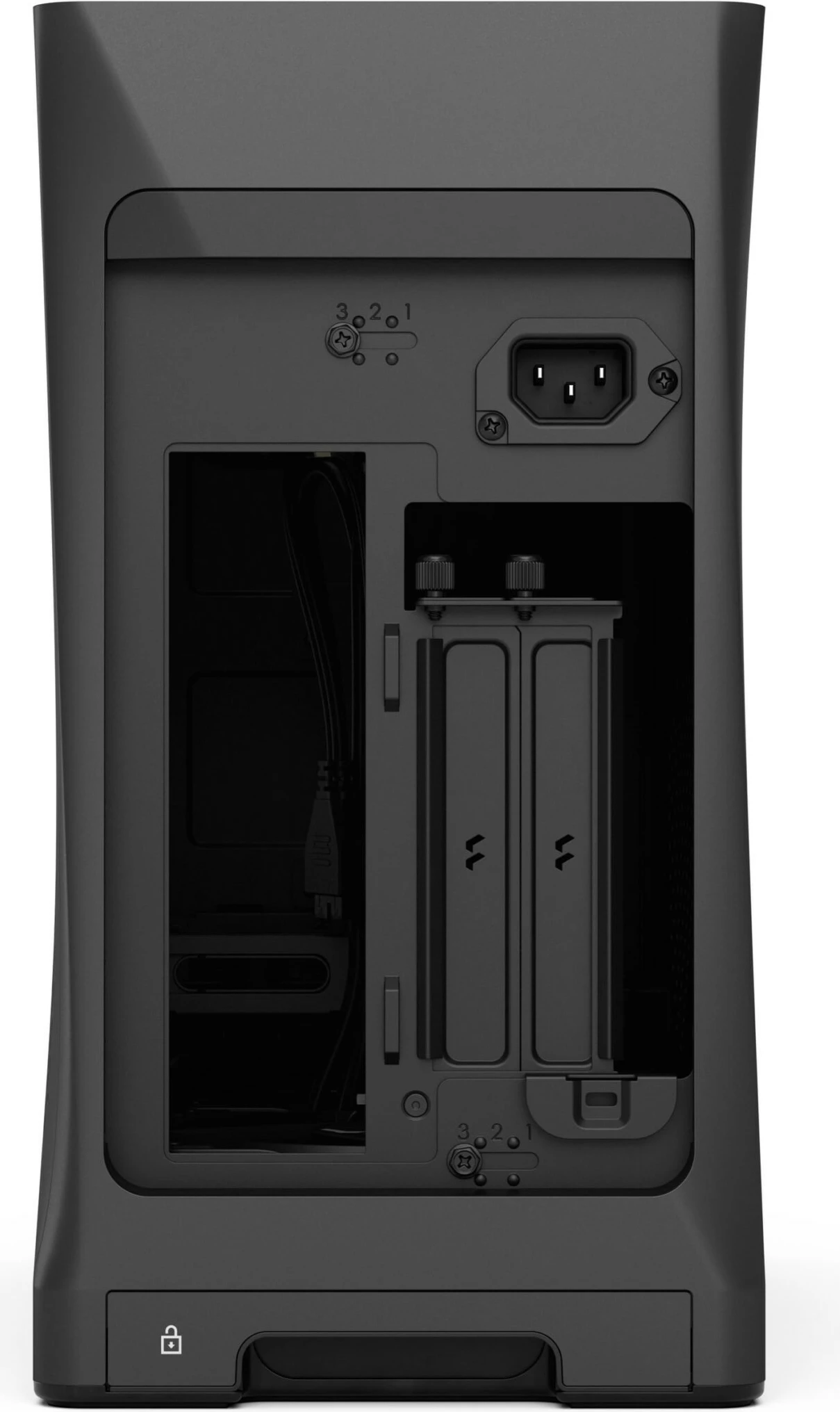 Kasë Fractal Design Era 2, Mini Tower, Charcoal