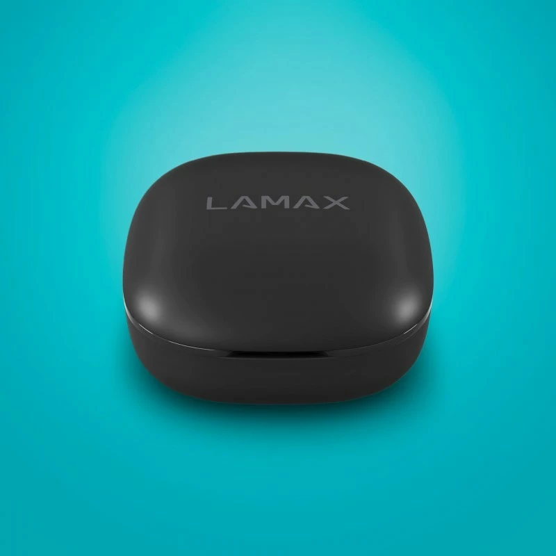 Kufje Lamax Clips1 ANC, Bluetooth 5.3, 44 orë bateri, e zezë