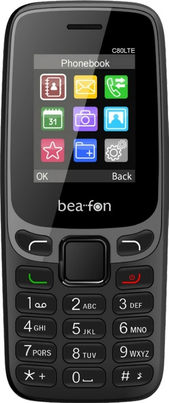 Celular Beafon C80 LTE, Dual SIM, 4.5 cm, 800 mAh, i zi, gri