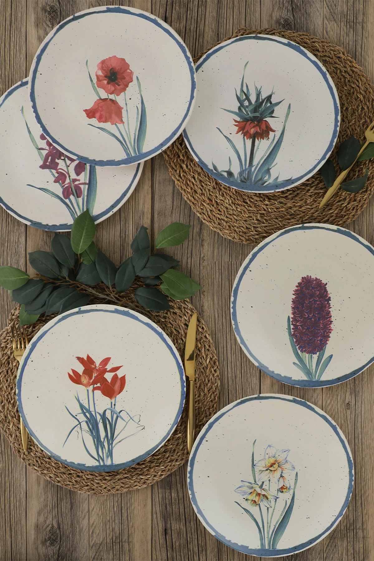 Set pjatash shërbimi (6 copë), Hermia Concept, ST040406F022AD01M00MAS3T00