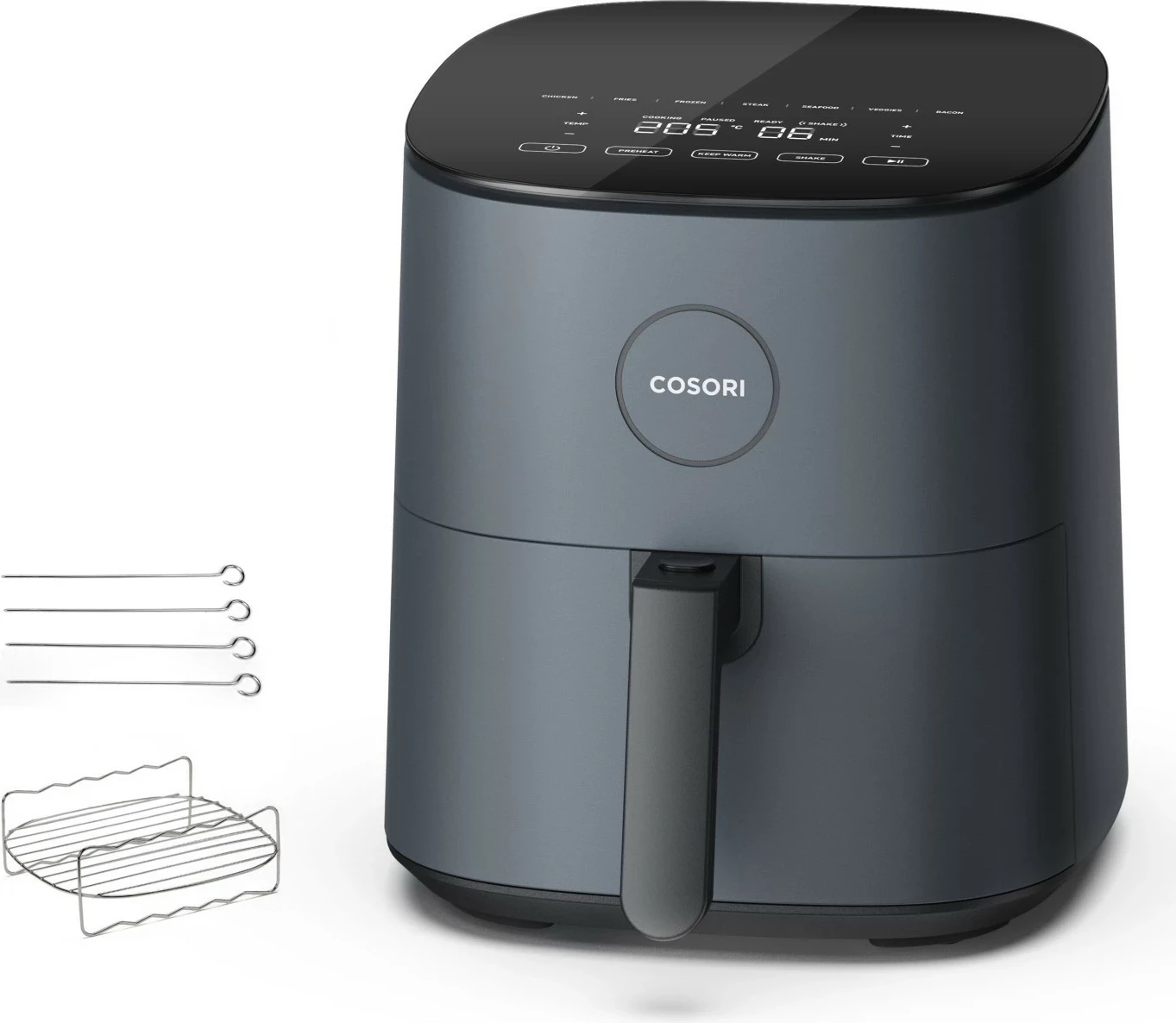 Fritezë me ajër Cosori CAF-L501-KEUE, 4.7L, 1500W, gri e errët