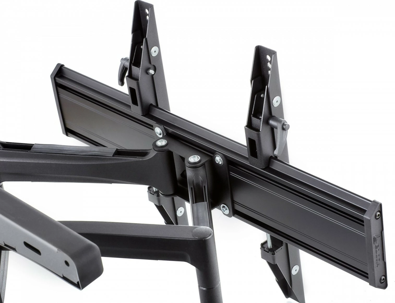 Mbajtëse muri rrotulluese Edbak VSM654 për monitor/TV 65-86", VESA 100x100-600x400, 45 kg, e zezë