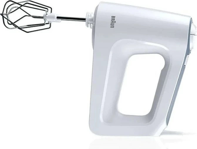 Mikser dore Braun HM 3135 WH, 500W, 5 shpejtësi, 0.6L, 0.5L, gri/bardhë