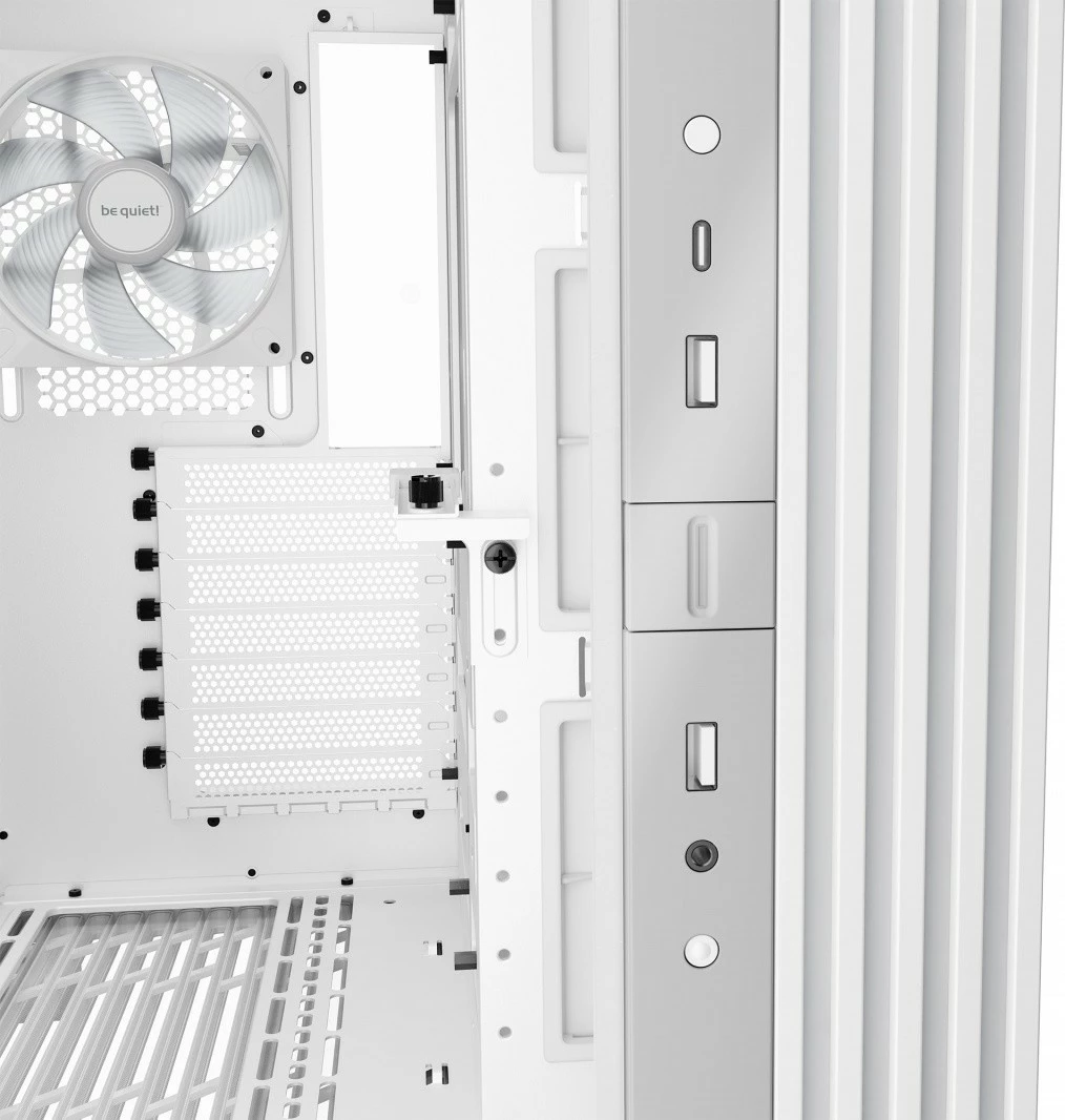 Kasë, be quiet!, Light Base 600 LX BGW68, Midi Tower ATX/mATX/Mini ITX, 4x120mm ARGB, xham i kalitur, e bardhë