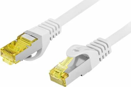 Kabllo rrjeti Lanberg Patchcord Cat 6A S/FTP LSZH CU 0.25m RJ-45, gri