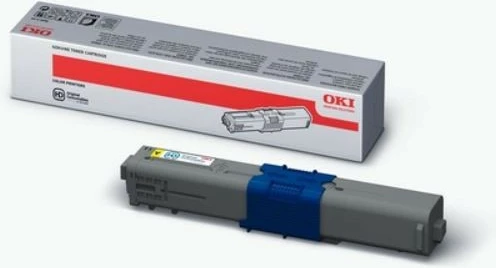 Toner OKI 44469704, Yellow, për printer C310/C330/C510/C530, 2000 faqe