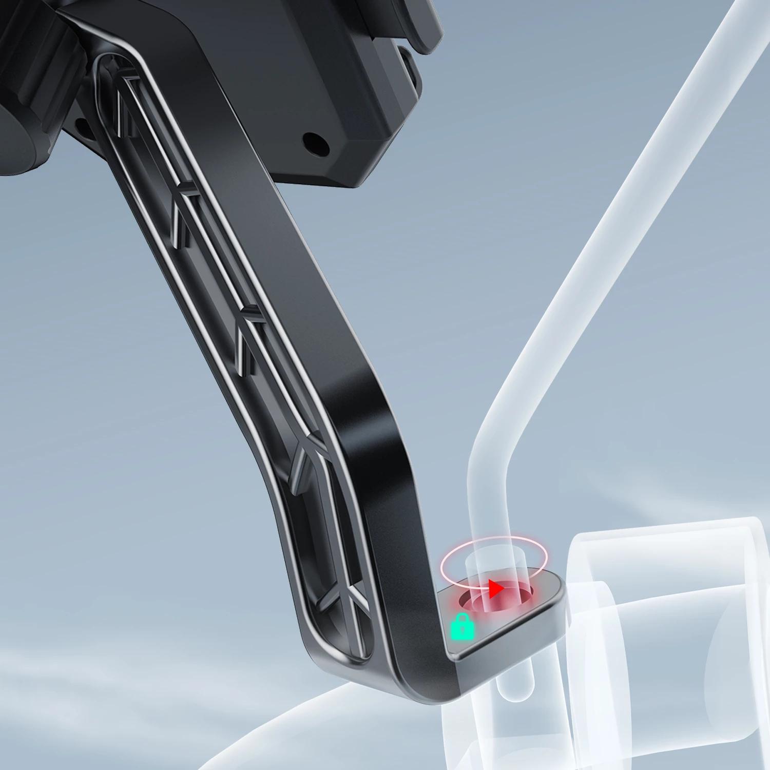 Mbështjellës telefoni për biçikletë/motoçikletë Dudao F7C+, i zi