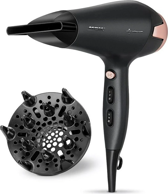 Tharëse flokësh MPM MSW-24, 2500 W, e zezë/rozë